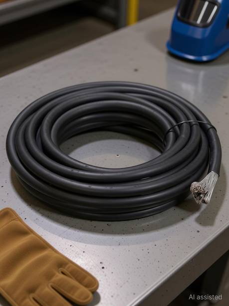 Alaska 20_METER (65.FOOT) 70 Sq/mm 37.5 Gauge 100% Aluminium Welding Cable Laser Welding Machine