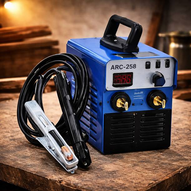 ambay ARC 258 Inverter IGBT LED Display Hot Start Welder Tool MMA Inverter (BLUE) Inverter Welding Machine