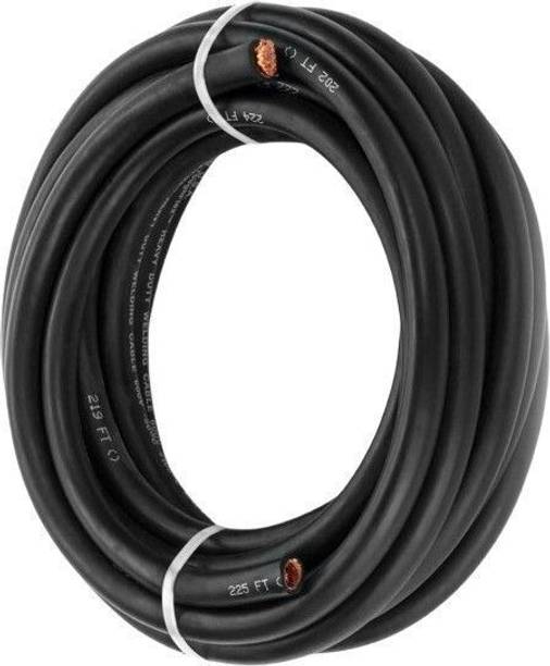 SHIV ALASKA 100% Copper Premium Industrial Grade Extra Flexible Welding Cable 25_METER Inverter Welding Machine