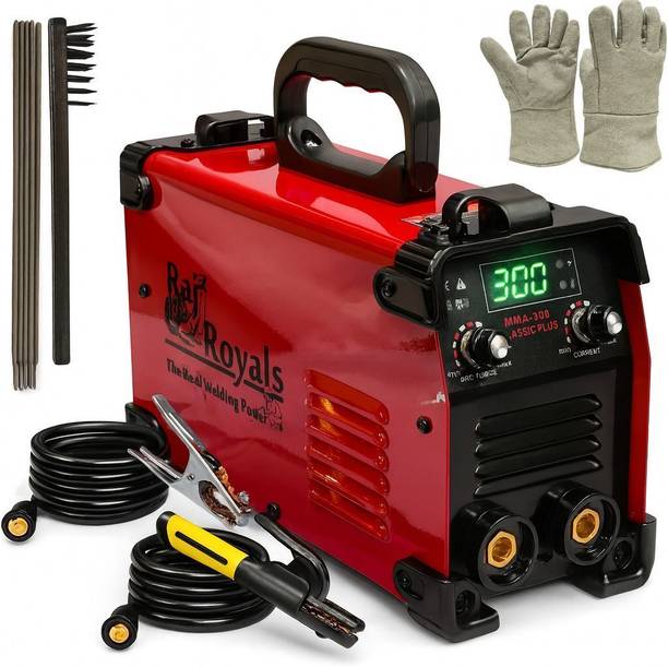 RAJROYALS MMA 300 Very heavy Duty ARC Welding Machine | High-Performance for Continue Use Inverter Welding Machine
