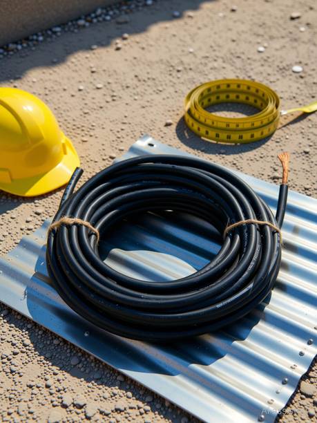 SHIV ALASKA 10_METER_32_FUT WELDING CABLE 25 SQ MM Inverter Welding Machine