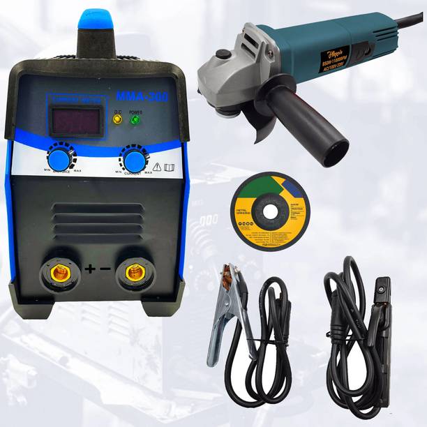 Hillgrove WMHG1227M2 300Amp Welding Machine With 100MM Wheel Diameter Angle Grinder Inverter Welding Machine