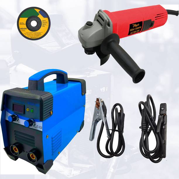 Hillgrove HGCM1226M2 300Amp Welding Machine With 100MM Wheel Diameter Angle Grinder Inverter Welding Machine