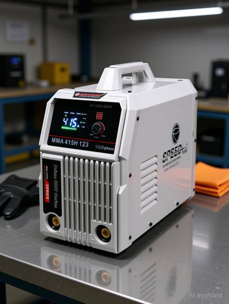 speedweld ARC Welding Machine 1/2/3 Ph Hot Start, Anti Stick 400 amp Welder Model 415H123 Inverter Welding Machine