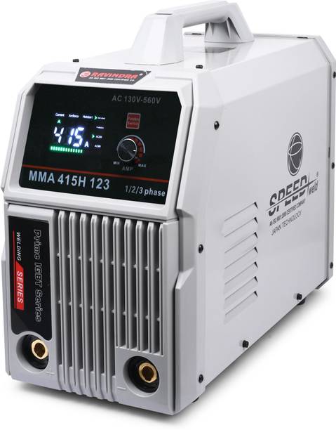 speedweld ARC Welding Machine 1/2/3 Ph Hot Start, Anti Stick 400 amp Welder Model 415H123 Inverter Welding Machine
