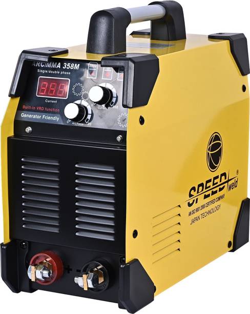 speedweld ARC/MMA 358M Welding Machine 300 350 Amp, Portable,1/2 Phase with Accessories Inverter Welding Machine