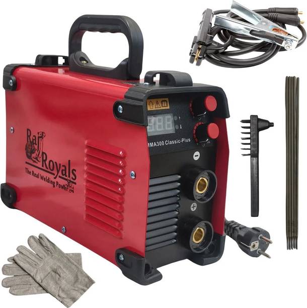 RAJROYALS Spark MMA300 Latest very small size welding machine for iron, steel gate grill Inverter Welding Machine