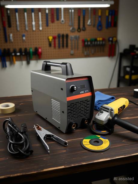 Hillgrove WMHC1201M2 271Amp Welding Machine With 100MM Wheel Diameter Angle Grinder Inverter Welding Machine