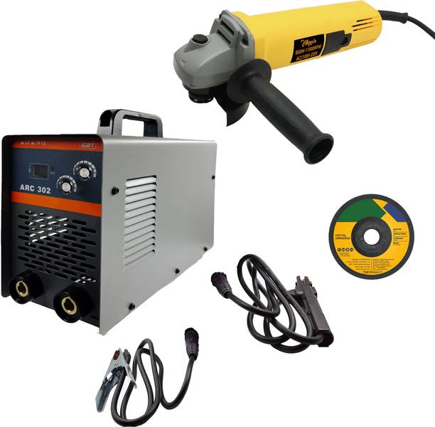 Hillgrove WMHG1207M2 302Amp Welding Machine With 100MM Wheel Diameter Angle Grinder Inverter Welding Machine