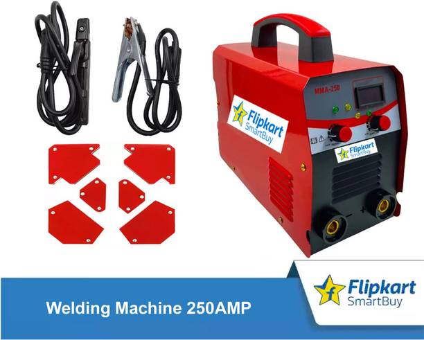 Flipkart SmartBuy 250A Powerful IGBT Technology Single Phase ARC Force STEEL & IRON Weld Work Inverter Welding Machine