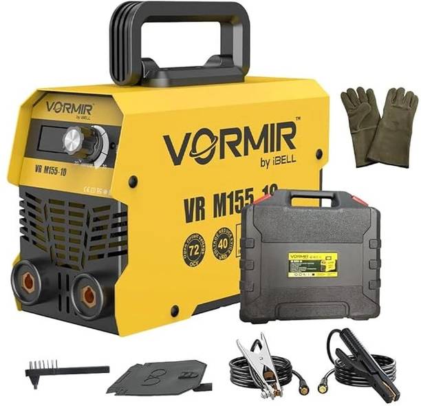 iBELL VORMIR VR M155-10 MMA Welding Machine, 155A with IGBT, Hot Start, Anti-Stick, Inverter Welding Machine