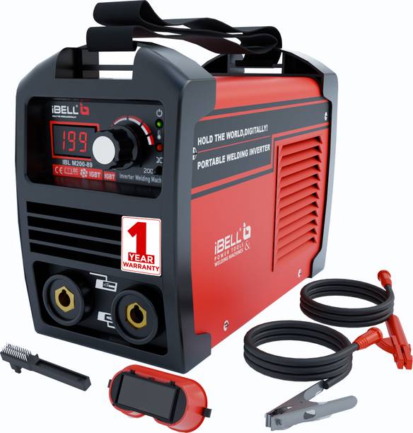 iBELL IBL M200-89 200A Inverter ARC Welder, IGBT Hot Start, Anti-Stick, 1-4mm Rods, Inverter Welding Machine