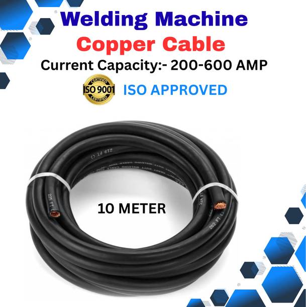Alaska 10 METER (32 feet )Welding Machine cable 100% Copper 25. SQ/MM Inverter Welding Machine