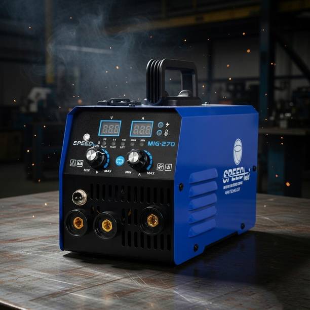 speedweld MIG 270 Welding Machine,Gasless,3 IN 1 MIG/MMA/TIG LIFT, 200 Amp, Accessories Inverter Welding Machine