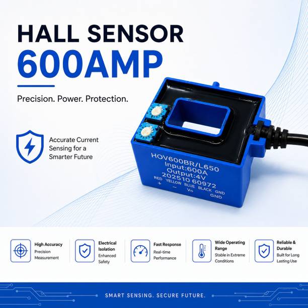 NGWELD 600A Hall Effect Current Sensor High Precision DC/AC Current Sensor 1Pcs For Inverter Welding Machine