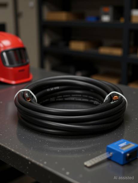 Alaska SFS 100% Copper Premium Flexible Welding Cable -25 Sq/mm, 37.5 Gauge, 10 Meter Transformer Welding Machine
