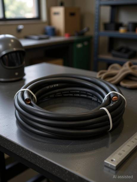 SHIV ALASKA WELDING_CABLE_10METERS_25_SQMM Transformer Welding Machine