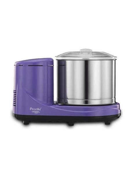 Preethi WG-905 Wet Grinder 150W 2L Stainless Steel Table Top Wet Grinder|Ideal for Making South Indian Batter in Your Kitchen (Galaxy)