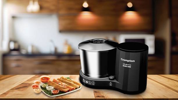 Crompton ACGW-DURO ONE Wet Grinder  (Grey, Black)