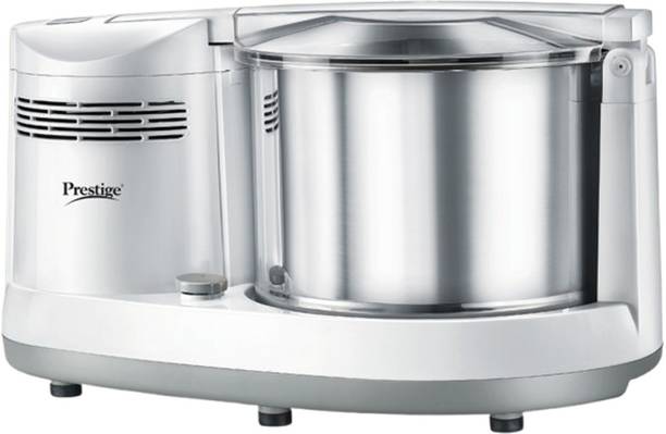 Prestige GRIND Master Atta Kneader & Coconut Scraper Attachment|Double Ball Bearing Motor Wet Grinder