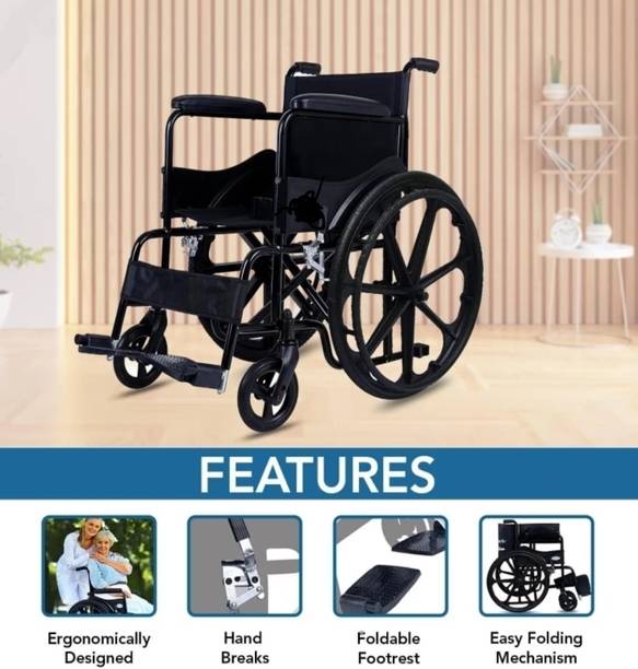 HealthEmate MagDualSupport Manual Wheelchair