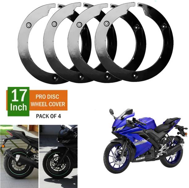 Vagary 17inch PVC Pro Disc Wheel Cover for Yamaha R15 V3 Wheel Cover For NA NA