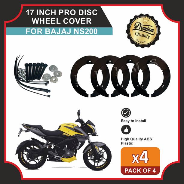 ह्यूइम्स Wheel Cover for 17 inch Wheel for Bajaj Ns 160, 180,200 and Other Model 17inch Wheel Cover NA