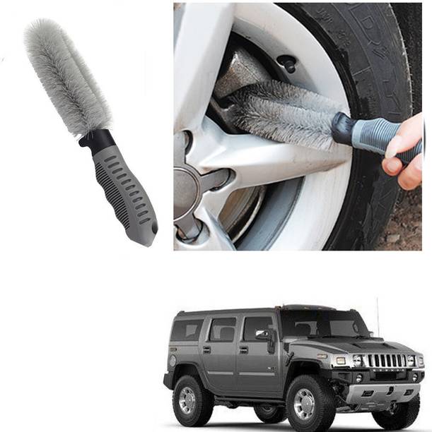 Qiisx CAR ALLOY WHEEL CLEANER BRUSH TYRE RIM FOR Hummer H2 100 g Wheel Tire Cleaner