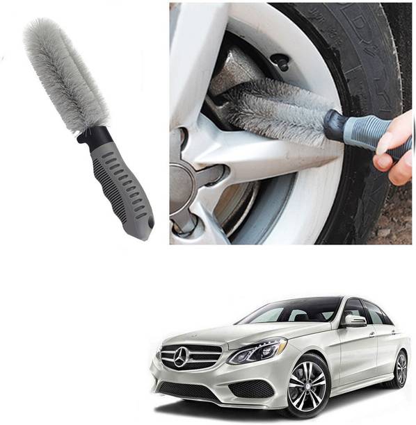 Qiisx CAR ALLOY WHEEL CLEANER BRUSH TYRE RIM FOR MERC Des-Benz E280 CDI 100 g Wheel Tire Cleaner