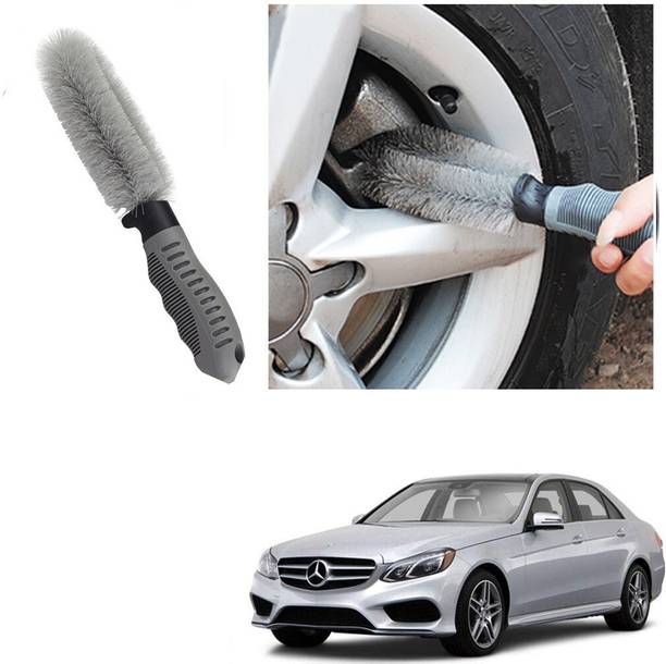 Qiisx CAR ALLOY WHEEL CLEANER BRUSH TYRE RIM FOR MERC Des-Benz E350 100 g Wheel Tire Cleaner