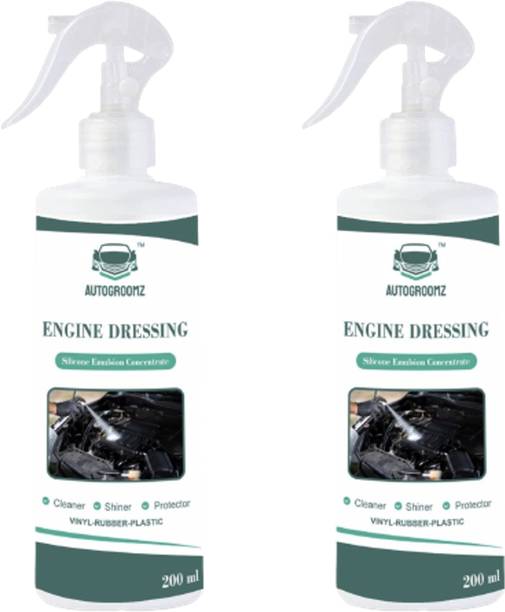 AUTOGROOMZ Engine Dressing Cleaner Spray | Engine Cleaner Engine Dressing Cleaner Spray |Engine Cleaner Vehicle Interior Cleaner