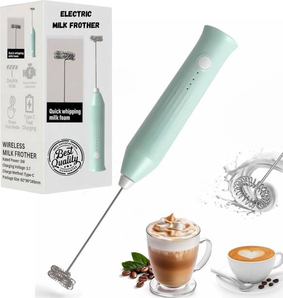 Metal Etch 1200 W Seafaom Green Electric Whisk
