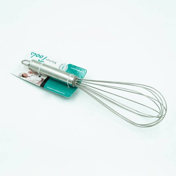 Mr.Detto Hand Mixer Kitchen Hand Blender Manual Hand Whisk Egg Beater 25CM Stainless Steel Balloon Whisk