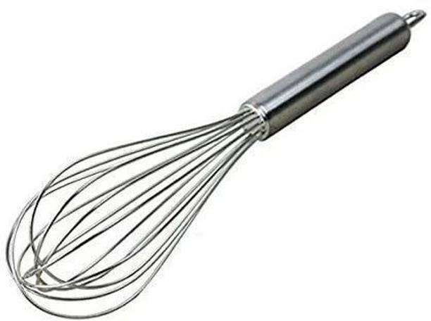 ABbuy Steel whisk । Egg Mixer। hand egg beater। Whisk। steel balloon Stainless Steel Balloon Whisk
