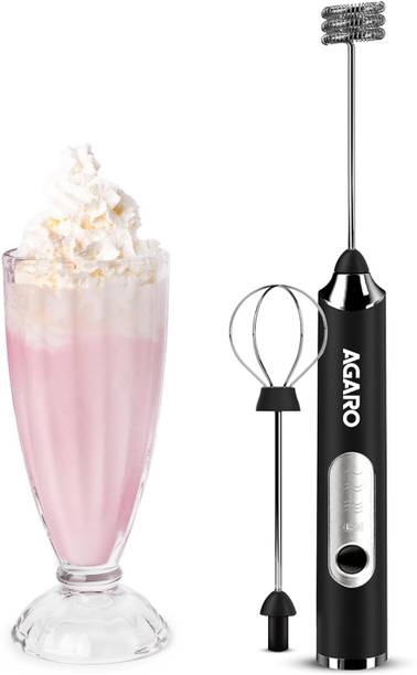 AGARO 50 W Black Electric Whisk
