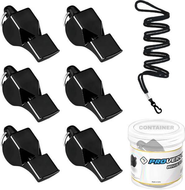 PROVERVE Sports Whistle for Sports Coach with Lanyard, Professional Sports High Sound Whistles Pea Whistle