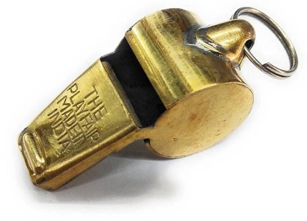 Virom Brass Sports Whistles Loud Crisp Sound Whistle Ideal for Coaches, Referees Pea Whistle