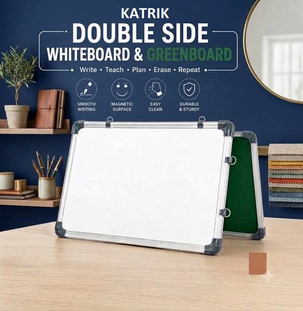katrik Regular 0 Melamine 1.5X2 FT WHITE GREEN BOARD KATRIK 1 Whiteboards