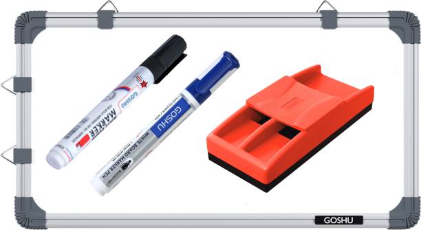 GOSHU Non Magnetic Ultra Smooth Whiteboards and Duster Combos