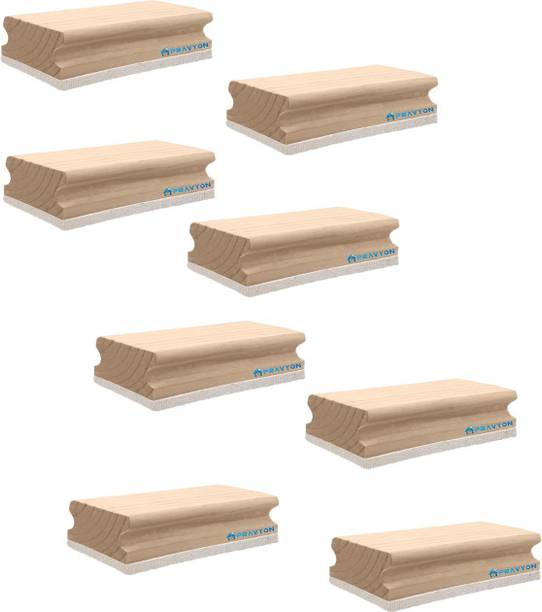 pravyon non magnetic plastic white board duster wooden dusters