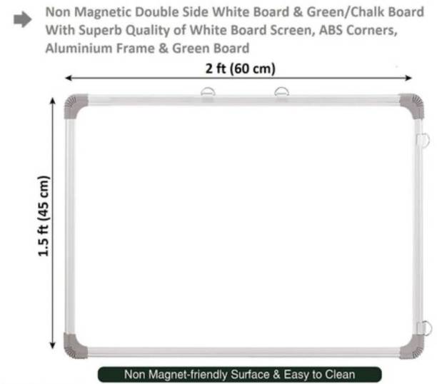 M2V Non Magnetic NON MAGNETIC 1.5x2 FEET Whiteboards