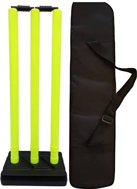 MINESFIT Premium Quality plastic wicket set 3 wicket+1 ...
