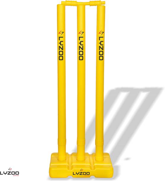 Lyzoo 18 CHIKU Heavy Duty Plastic Cricket Bat Junior 3 Num for 8yrs cricket bat