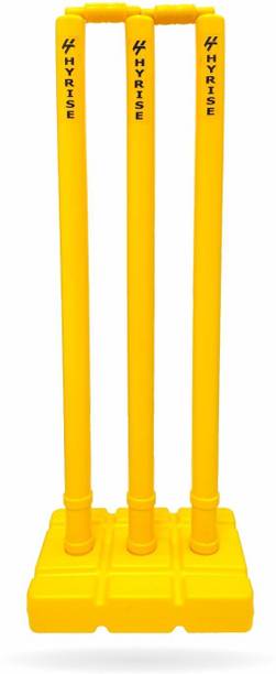 Hyrise Heavy Plastic Cricket Stumps Set - 3 Stumps + 2 ...
