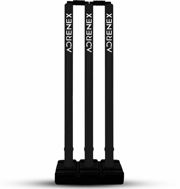 Adrenex Wickets Cricket Stumps Plastic Stump Stand Wicket ,Easy-t