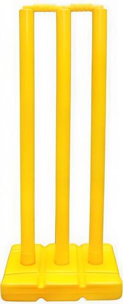 Rweiler Premium quality plastic stump set 3 wicket 2 ba...