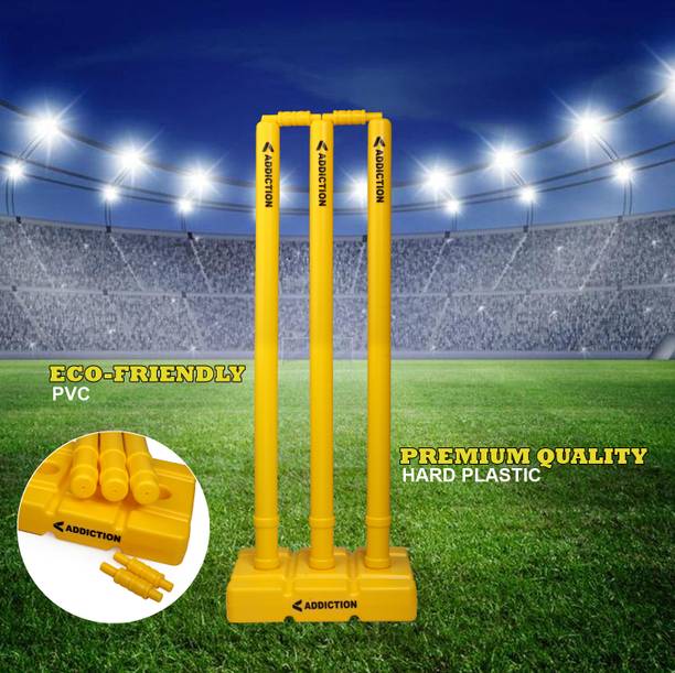 Addiction Heavy Quality Plastic Wickets Set