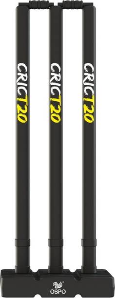 OSPO SPORTS Plastic Stump Set, Plastic Wickets, Cricket...