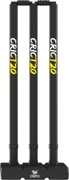 OSPO SPORTS Plastic Stump Set, Plastic Wickets, Cricket Stump