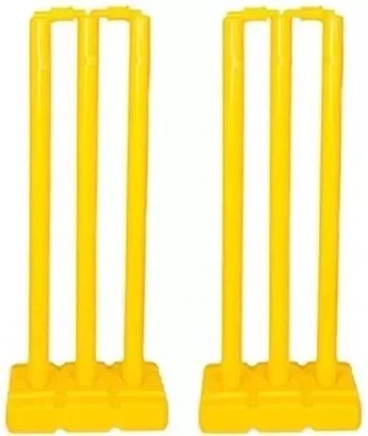 FYZIKPRO Heavy Plastic Cricket Stumps Set - 6 Stumps + ...